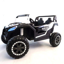 Load image into Gallery viewer, 2025 Upgraded 180 Watts BrushLess Motor White Xxl UTV 2 Seater Dune Buggy Rubber Tires | Leather Seats | MP3 | Up To 16 KPH