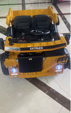 Load image into Gallery viewer, Super Cool 2025 Upgraded 12V Construction Dump Truck Ride-On Car | Rubber Tires | Leather Seat | Remote | Ages 1-6