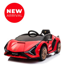 Load image into Gallery viewer, 2025 Licensed Lamborghini SIAN FKP 37 | 12V Ride-On Upgraded | Bluetooth | 1 Seater | Remote