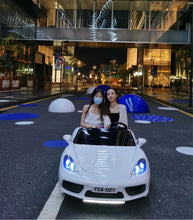 Load image into Gallery viewer, UPGRADED 2025 | 24V 14AH XXL Porsche Panamera 2 Seater Style Ride-On | Holds 600 LBS | Leather Seats | Real Rubber Tires