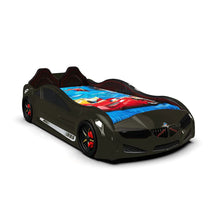 Load image into Gallery viewer, Super Cool Upgraded 2025 MZ Race Car Bed | LED Lights | Remote Sounds | Easy Assembly | Opening Doors | Holds 300lbs