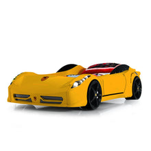 Load image into Gallery viewer, Super Cool 2025 Heavy Duty Spyder Race Car Bed | LED Lights | Remote Control With Sounds