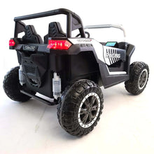 Load image into Gallery viewer, 2025 Upgraded 180 Watts BrushLess Motor White Xxl UTV 2 Seater Dune Buggy Rubber Tires | Leather Seats | MP3 | Up To 16 KPH