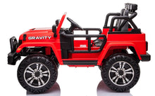 Load image into Gallery viewer, 2025 Jeep Gravity Upgraded Style XXL | 24V | 2 Seater | Leather Seats | Rubber Tires | Smartphone App | Remote