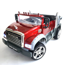 Load image into Gallery viewer, Upgraded Licensed 2025 Mack Truck 24V | 2 Seater Ride-On | Leather Seats | Rubber Tires | Remote | Pre Order
