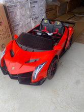 Load image into Gallery viewer, Licensed 2025 Lamborghini Veneno | Upgraded 24V | 4x4 Ride-On 2 Seater | Leather Seats | Rubber Tires | Remote