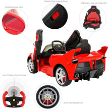 Load image into Gallery viewer, 2025 Licensed LaFerrari | Ferrari Ride-On Car Upgraded | 12V | Leather Seat | Big 1 Seater | Remote