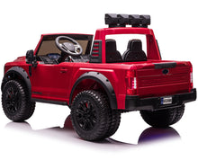 Load image into Gallery viewer, 2025 Upgraded Licensed Ford Super Duty F450 | 6 Wheels | Custom Edition 24V Lifted | 2 Seater | Leather Seats | Rubber Tires | Remote | Pre Order