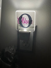 Load image into Gallery viewer, Monogram Name Night light