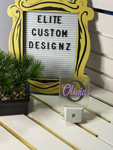 Load image into Gallery viewer, Monogram Name Night light