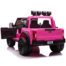 Load image into Gallery viewer, 2025 Upgraded Licensed Ford Super Duty F450 | 6 Wheels | Custom Edition 24V Lifted | 2 Seater | Leather Seats | Rubber Tires | Remote | Pre Order