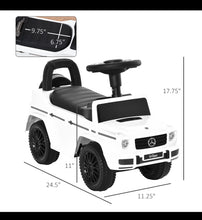 Load image into Gallery viewer, New 2025 | Mercedes Push Car G-Class | Storage | Anti Flip Device