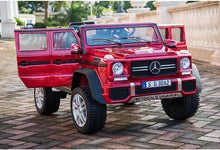 Load image into Gallery viewer, Licensed 2025 Mercedes G650 Maybach 24V | 4x4 XXXL 2 Seater Ride-On Leather Seats Rubber Tires Upgraded, TV MP4, Remote