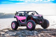 Load image into Gallery viewer, The 2025 | 24Volt UTV 2 Seater Ride on Upgraded | 4x4 | Leather Seat | Rubber Tires | Remote