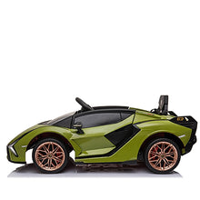 Load image into Gallery viewer, 2025 Licensed Lamborghini SIAN FKP 37 | 12V Ride-On Upgraded | Bluetooth | 1 Seater | Remote