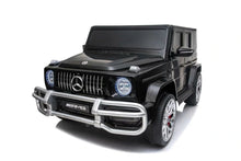 Load image into Gallery viewer, Licensed 2025 Mercedes GWagon G63 Black Or Red Upgraded | 2 Seater | 24V | 4x4 Kids Ride-On | Leather Seats | Rubber Tires | Remote