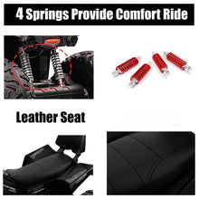 Load image into Gallery viewer, Upgraded 2025 Kids Ride On Car 4x4 Off-road ATV 24V With Monster Tires, Independent Suspension, LED Lights | Leather Seat | Rubber Tires