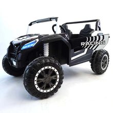 Load image into Gallery viewer, 2025 Upgraded 180 Watts BrushLess Motor White Xxl UTV 2 Seater Dune Buggy Rubber Tires | Leather Seats | MP3 | Up To 16 KPH