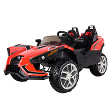 Load image into Gallery viewer, New 2025 | 24V Ride on | Upgraded Polaris Style Slingshot | 2 Seater | 4x4 | Ages 3-8 | Leather Seats | Rubber Tires | Remote