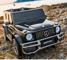 Load image into Gallery viewer, Licensed 2025 Mercedes GWagon G63 Black Or Red Upgraded | 2 Seater | 24V | 4x4 Kids Ride-On | Leather Seats | Rubber Tires | Remote