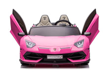 Load image into Gallery viewer, 2025 Licensed 24V Lamborghini Aventador SVJ | 2 Seater Ride-On Upgraded | Drift Function | Rubber Tires | Leather Seats | Remote