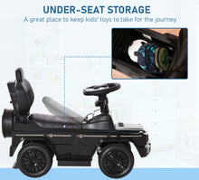 Load image into Gallery viewer, New 2025 | Licensed Mercedes G-Class Push Car with Guardrail and Sun Shade | Comfy Seat | 3-In-1