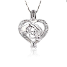 Load image into Gallery viewer, Mothers Love Sterling Silver Cage Pendant