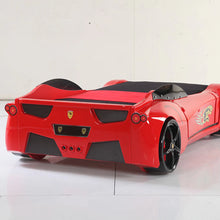 Load image into Gallery viewer, Super Cool 2025 Heavy Duty Spyder Race Car Bed | LED Lights | Remote Control With Sounds