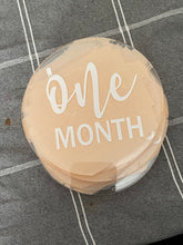 Load image into Gallery viewer, Acrylic 5" Monthly Milestone Rounds