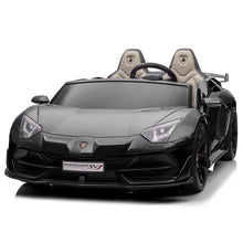 Load image into Gallery viewer, 2025 Licensed 24V Lamborghini Aventador SVJ | 2 Seater Ride-On Upgraded | Drift Function | Rubber Tires | Leather Seats | Remote