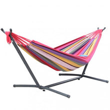 Load image into Gallery viewer, Heavy Duty Furniture High Quality Hammock With Steel Stand |Carrying Case | Tested To Hold Approx 400 Lbs