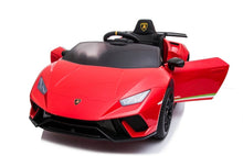 Load image into Gallery viewer, Licensed 2025 Upgraded Lamborghini Huracan 12V Ride-On | Leather Seat | Rubber Tires | 1 Seater | Remote
