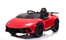 Load image into Gallery viewer, Licensed 2025 Upgraded Lamborghini Huracan 12V Ride-On | Leather Seat | Rubber Tires | 1 Seater | Remote