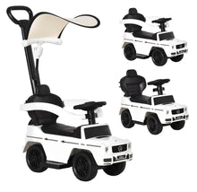 Load image into Gallery viewer, New 2025 | Licensed Mercedes G-Class Push Car with Guardrail and Sun Shade | Comfy Seat | 3-In-1