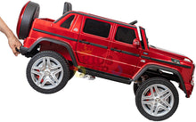 Load image into Gallery viewer, Luxurious 2025 Upgraded Licensed Mercedes Maybach G650 | 1 Seater | 12V | 4x4 | Ride on car | Leather Seat | Rubber Tires | Remote | Ages 1-5