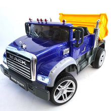 Load image into Gallery viewer, Upgraded Licensed 2025 Mack Truck 24V | 2 Seater Ride-On | Leather Seats | Rubber Tires | Remote | Pre Order