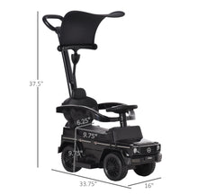 Load image into Gallery viewer, New 2025 | Licensed Mercedes G-Class Push Car with Guardrail and Sun Shade | Comfy Seat | 3-In-1