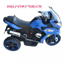 Load image into Gallery viewer, 2025 Kids Ride On A2 Upgraded Electric Motorbike with LED light And Music | 6V | Ages 3-8 | Leather Seat Style | Non-slip Wheels