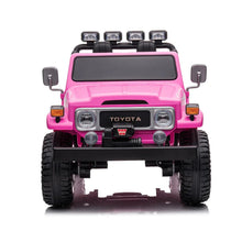 Load image into Gallery viewer, 2025 Licensed Toyota 24V FJ-40 | 4x4 Ride On Car Upgraded 2 Seater | Leather Seats | Rubber Tires | Remote