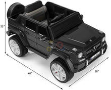 Load image into Gallery viewer, Luxurious 2025 Upgraded Licensed Mercedes Maybach G650 | 1 Seater | 12V | 4x4 | Ride on car | Leather Seat | Rubber Tires | Remote | Ages 1-5