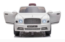 Load image into Gallery viewer, 2025 Upgraded Licensed 12V Bentley Mulsanne Ride-On for Kids With SD | Usb | Leather Seats | Rubber Tires | Remote | Ages 1-6