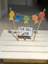 Load image into Gallery viewer, The Big One Fish Cake Topper