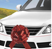Load image into Gallery viewer, The Giant Red Car Bow 18'', for Ride On Cars, Real Cars, Any gifts
