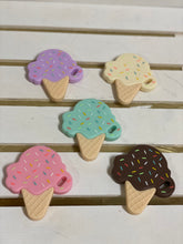 Load image into Gallery viewer, Ice Cream Cone Teether Add-On