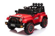 Load image into Gallery viewer, 2025 Super Cool All Terrain Jeep | Small 2 Seater | 2 Colours | Rubber Tires | Leather Seat | Ages 3-6 | Remote