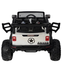 Load image into Gallery viewer, 2025 ECD Upgraded Monster Jeep Style 24V Ride-On | Small 2 Seater | MP3 | Leather Seats | Rubber Tires | Remote