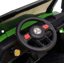 Load image into Gallery viewer, 2025 Upgraded 24V | 6 Wheel Tractor Farm W Tipping Bin | 4x4 Ride-On 2 Seater | Leather Seats | Rubber Tires | Remote | Pre Order