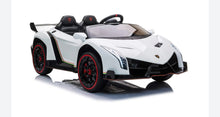 Load image into Gallery viewer, Licensed 2025 Lamborghini Veneno | Upgraded 24V | 4x4 Ride-On 2 Seater | Leather Seats | Rubber Tires | Remote