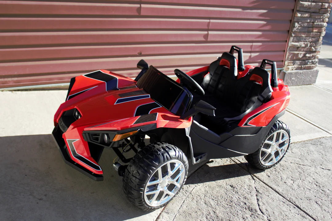 New 2025 24V Ride on Upgraded Polaris Style Slingshot 2 Seater