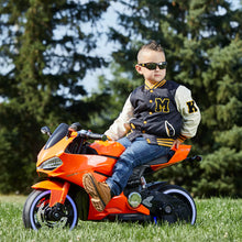Load image into Gallery viewer, New 2025 Upgraded 12V Licensed Ducati Motorcycle with Training Wheels | Leather Seat | Ages 3-6